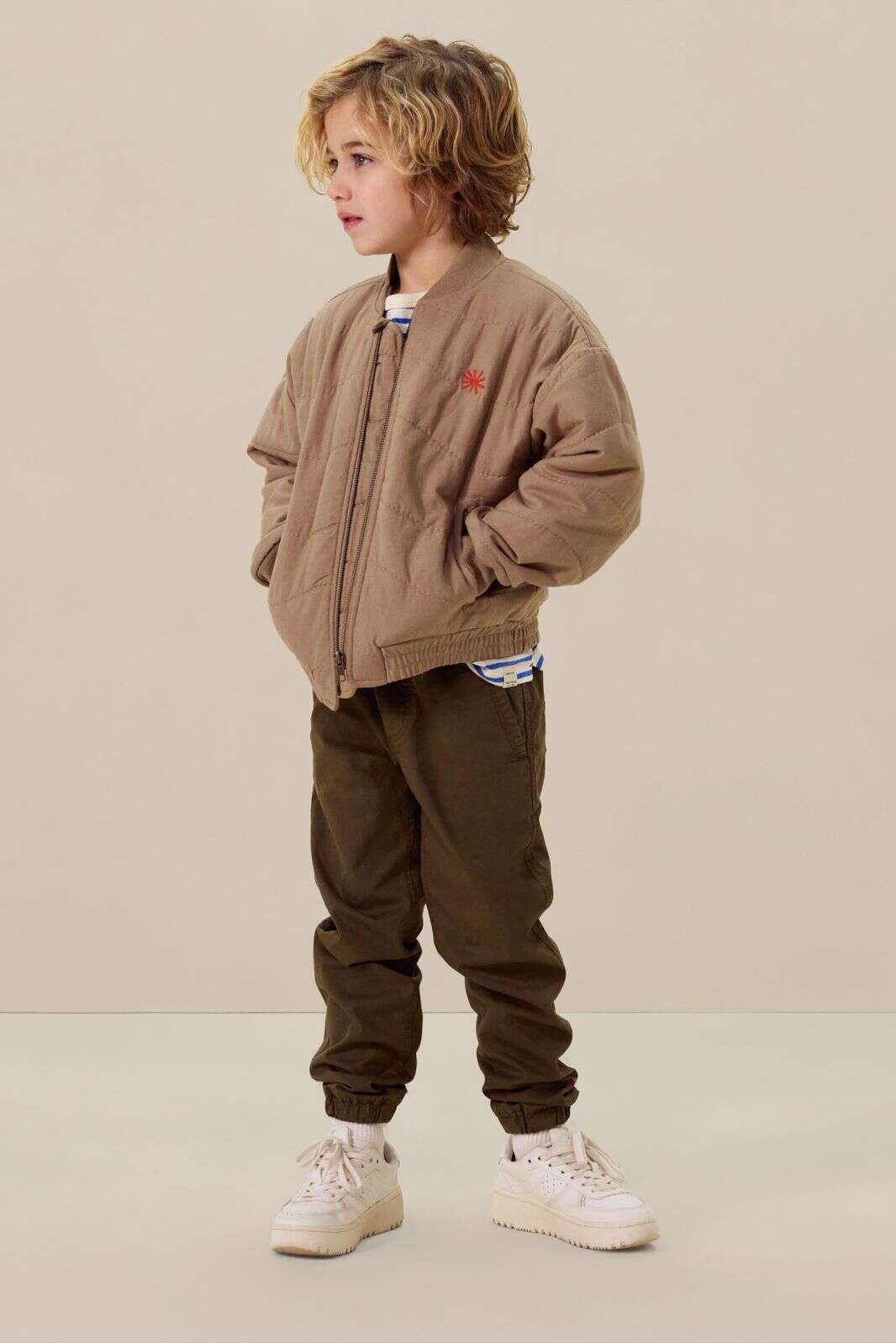 Bruin quilted bomber jack