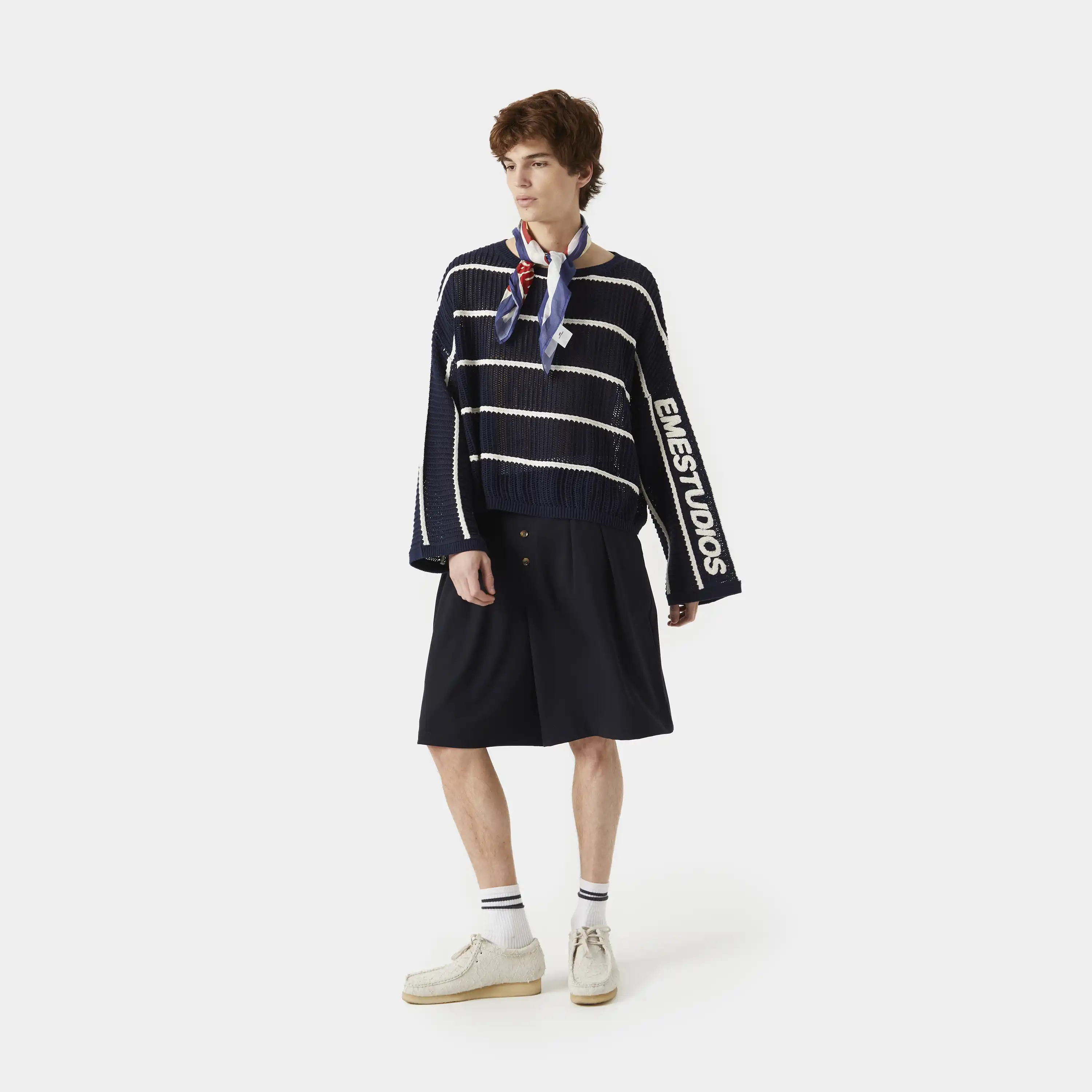 Refined Dark Navy Jorts