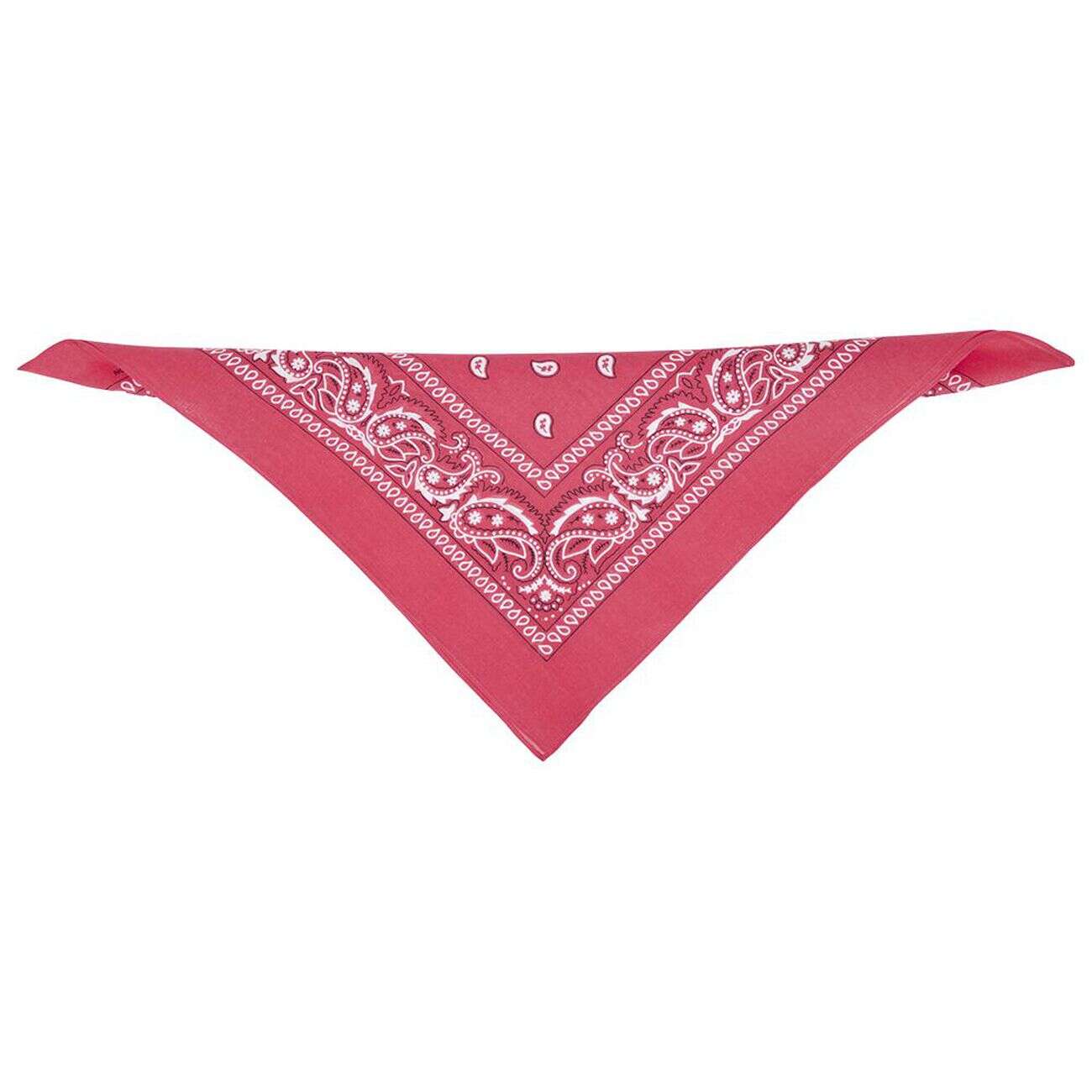 Bandana motif paisley coloré 100% coton 53x53cm