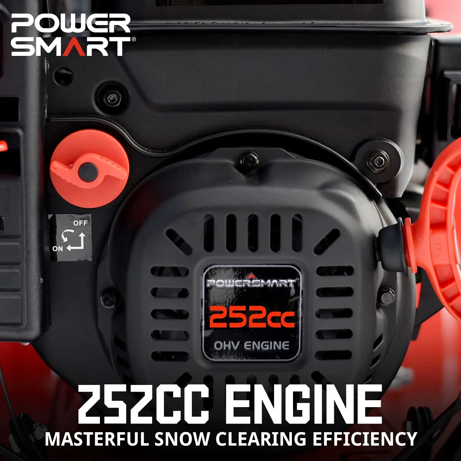 26" Gas Snow Blower, 120V, Self-Propelled Snow Thrower with Electric Start, Variable Speed - Image 5