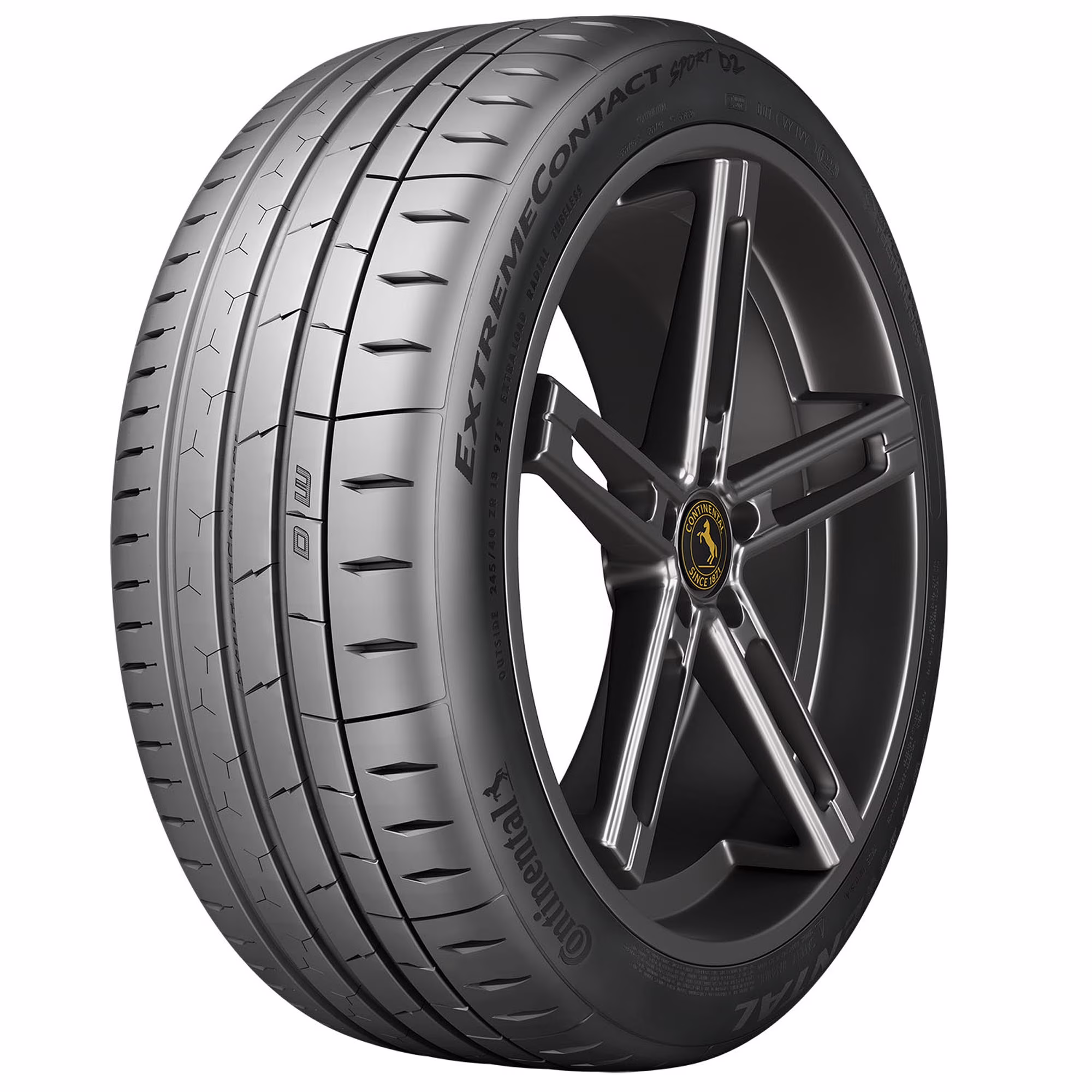 Continental Extremecontact Sport 02 Summer 245/45ZR20 103Y XL Passenger Tire
