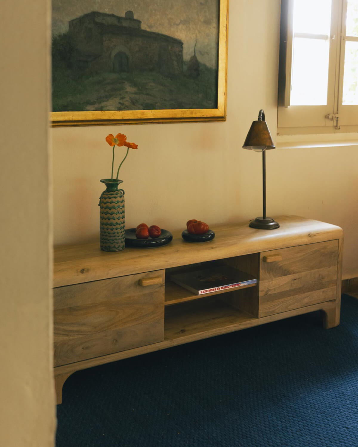 Reichel - Mueble de TV 2 Puertas de Madera de Mango Reichel