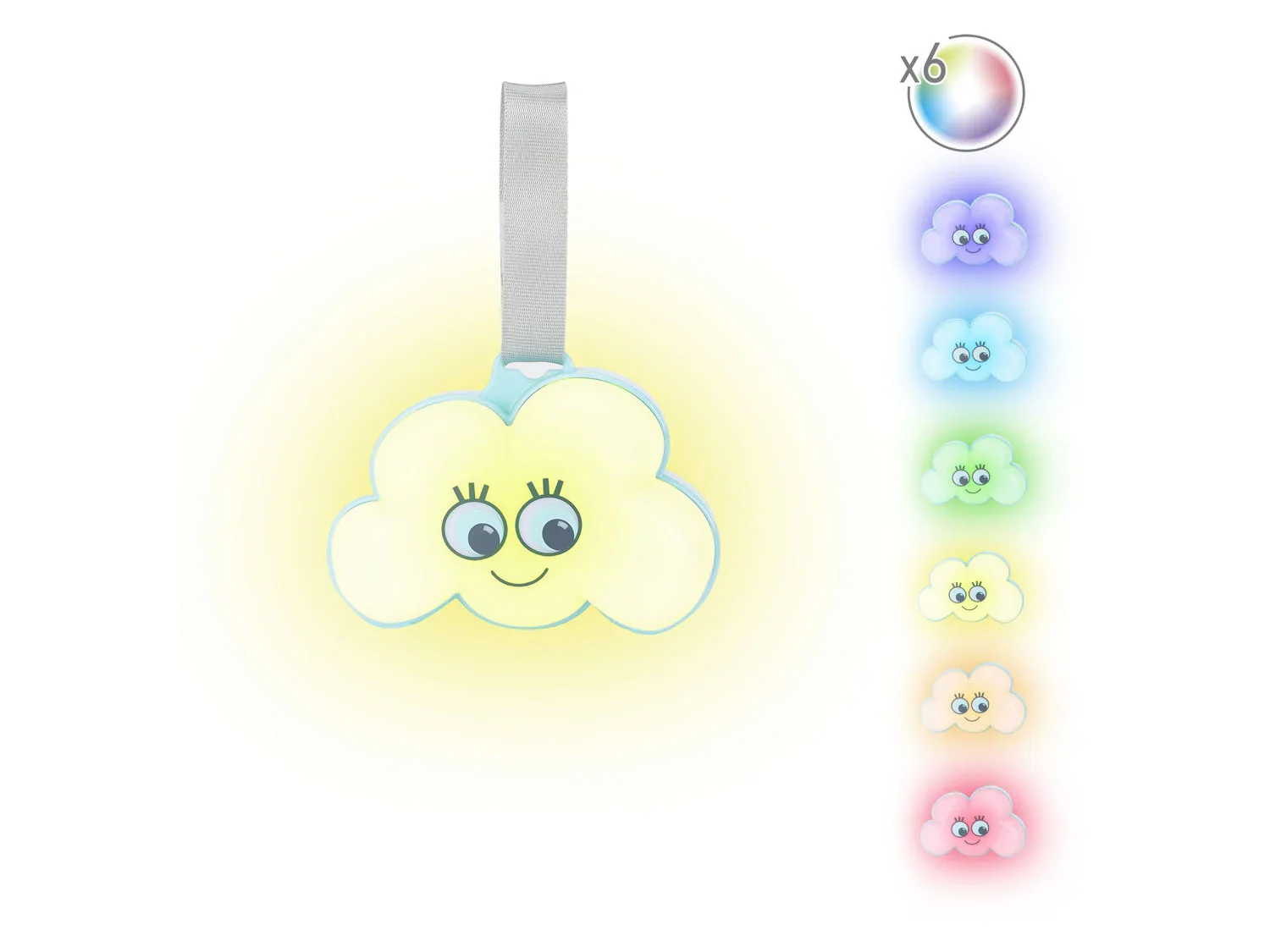 Badabulle Veilleuse Nuage, avec bote  musique