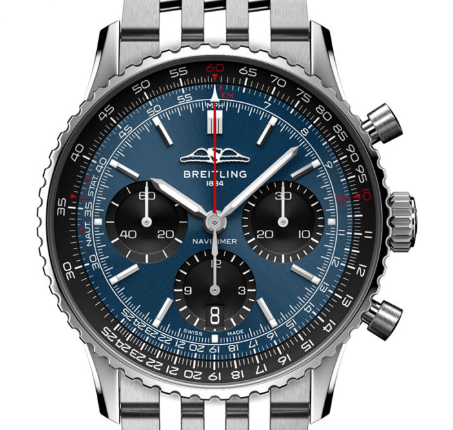 [Super Clone]Breitling AB0139241C1A1 Navitimer B01 Blue Dial - Νew【Super Clone】