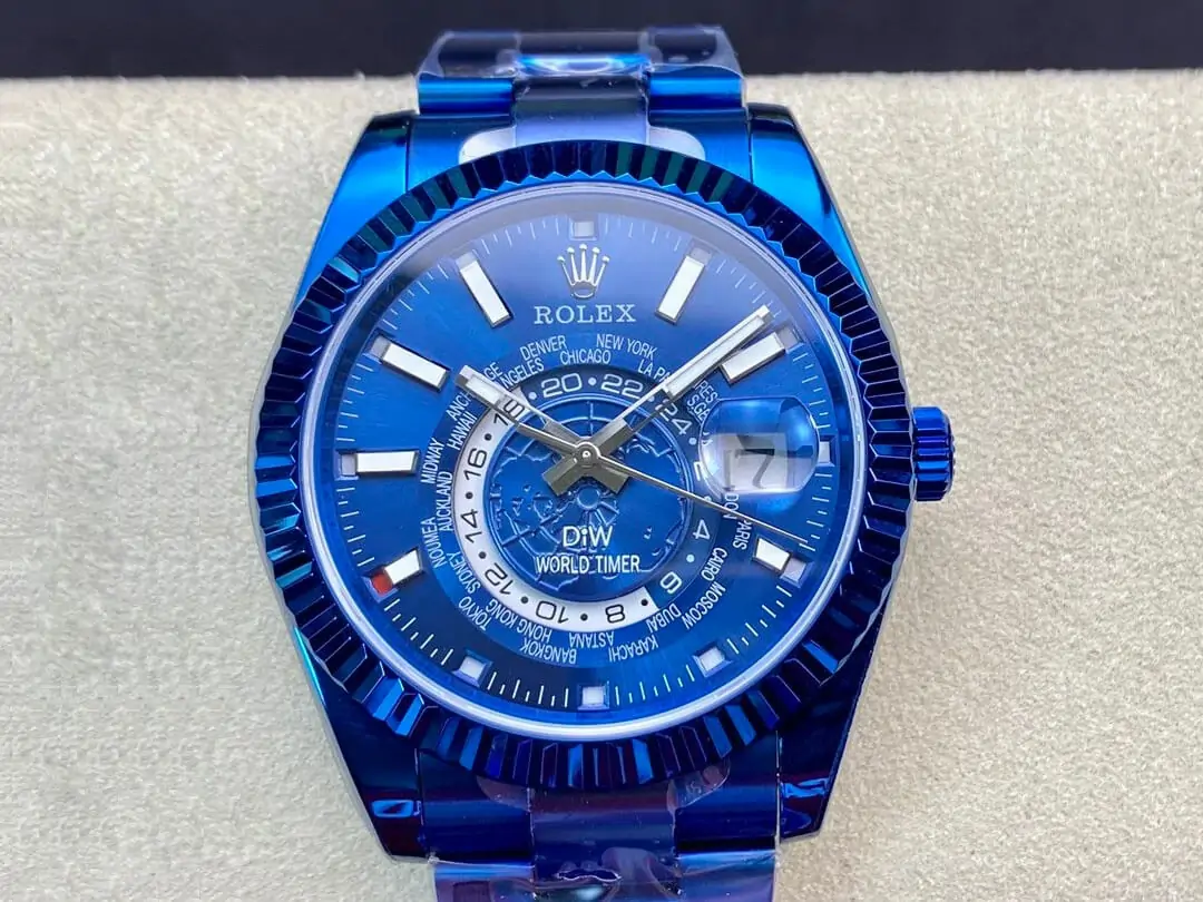 Rolex Sky Dweller 40MM WWF Factory Blue Strap