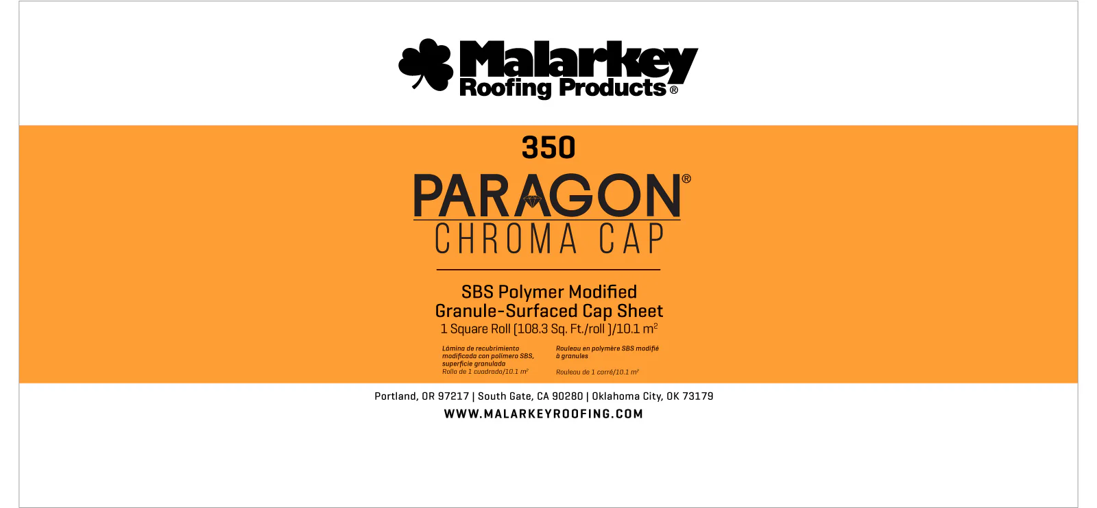 Malarkey 350 Premium SBS Modified Bitumen Cap Sheet Roll, Weatherwood, 39-3/8 in. x 33 ft (1 Square/108.3 sq ft)
