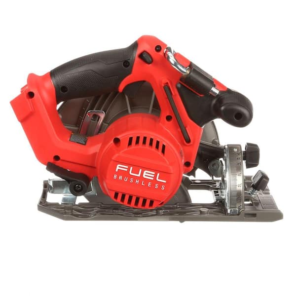 M18 FUEL 18V Lithium Ion Brushless Cordless 6 1/2 in Circular Saw W/ M18 5 0 Ah Battery Image 3
