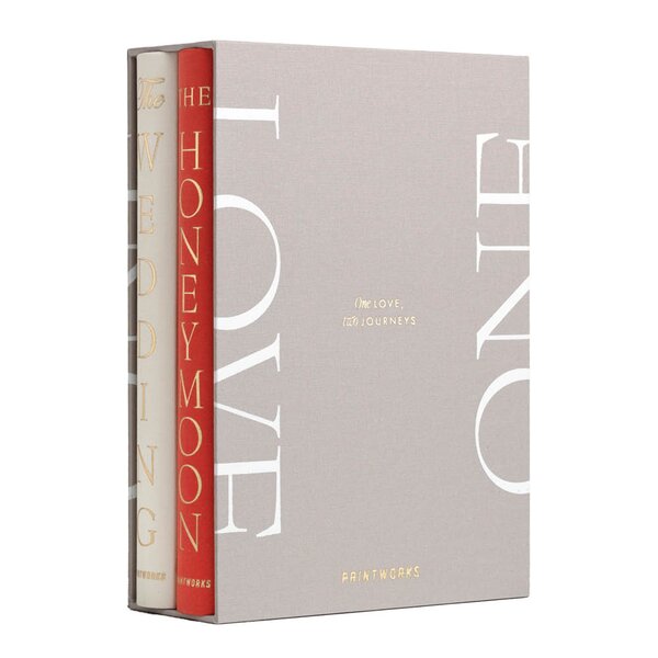 One Love fotobok bryllup 2 stk