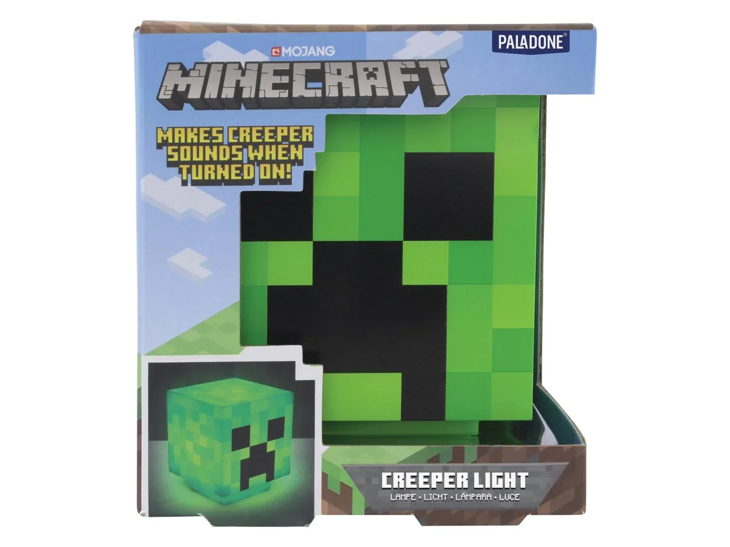 Lampe Creeper Minecraft