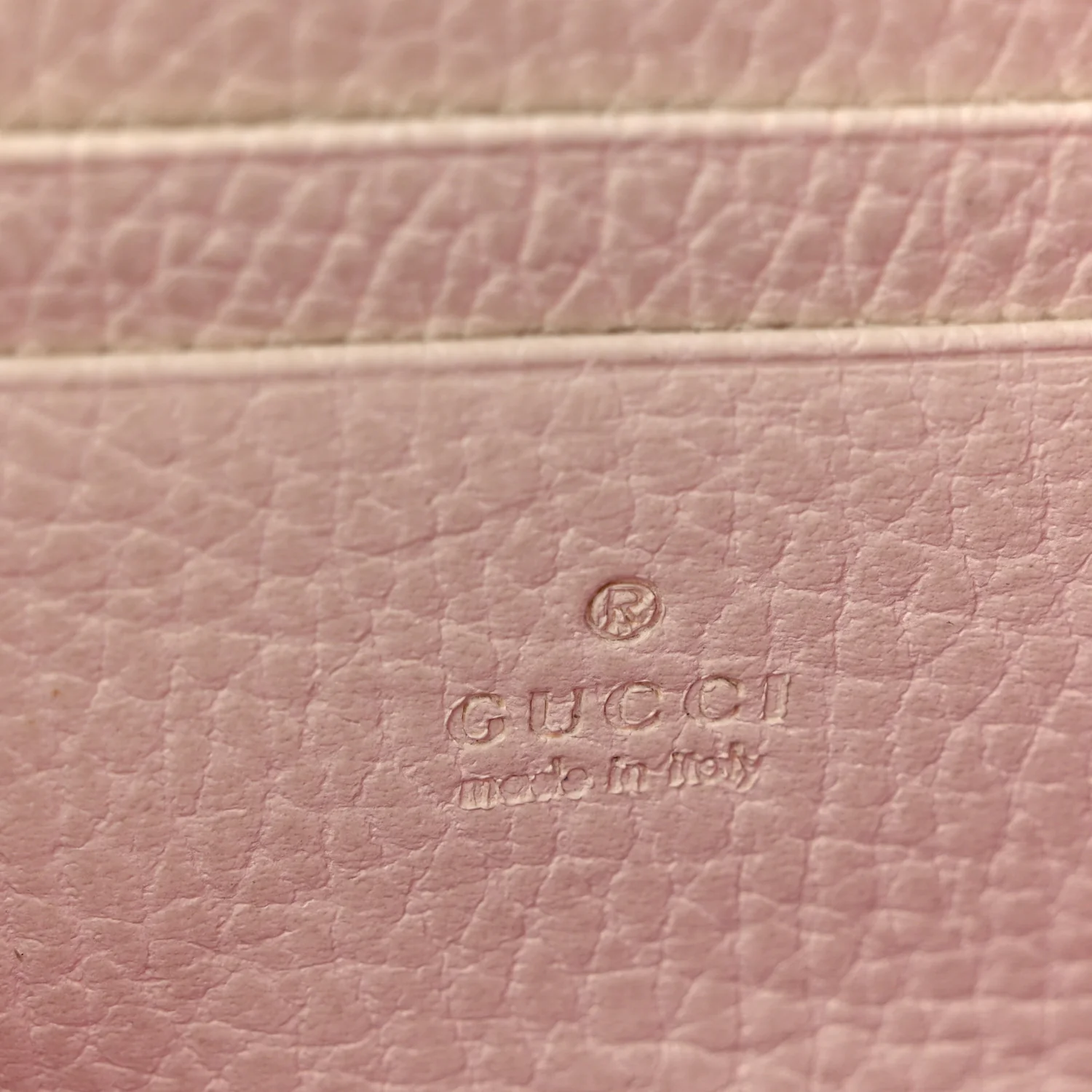 Dollar Calfskin Mini Dionysus Chain Wallet Mystic White