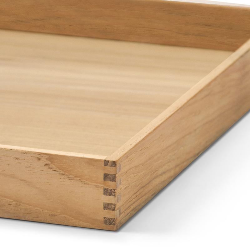 Even teak brett small 30x30 cm nupo antrasitt