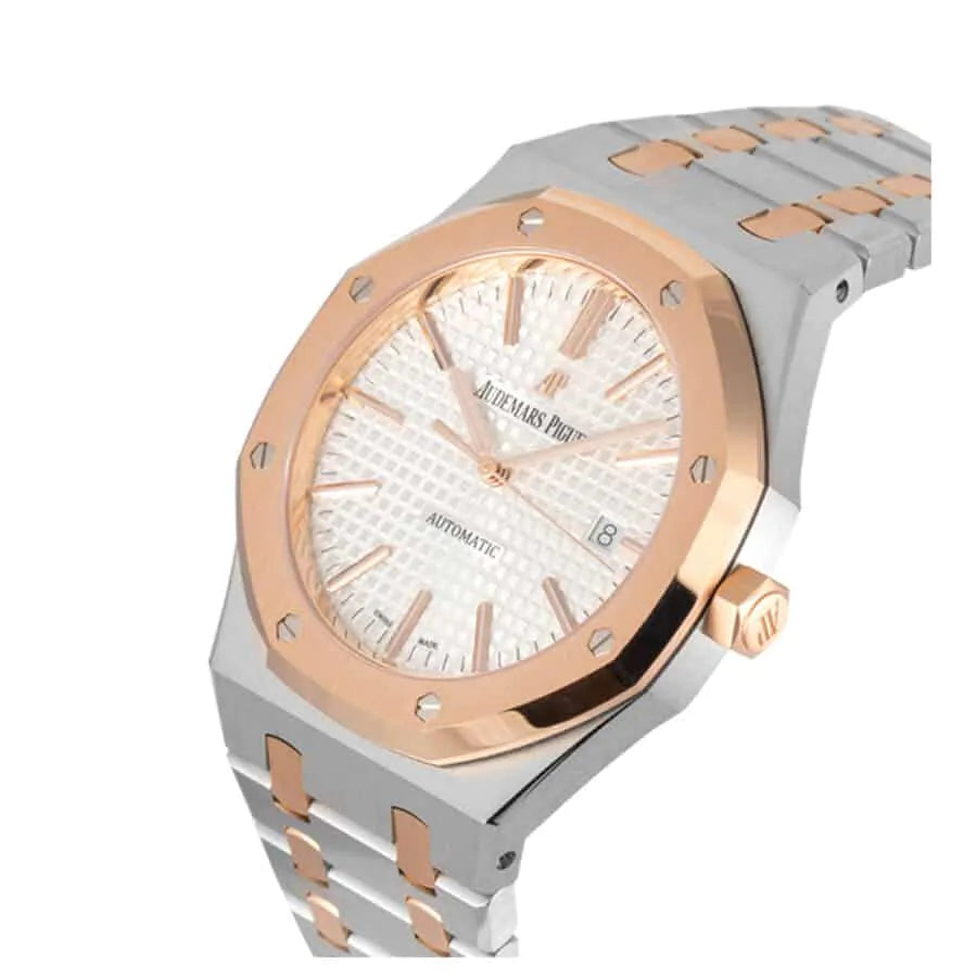 [Super Clone]Audemars piguet Royal Oak Selfwinding 41mm Steel and Rose Gold Selfwinding