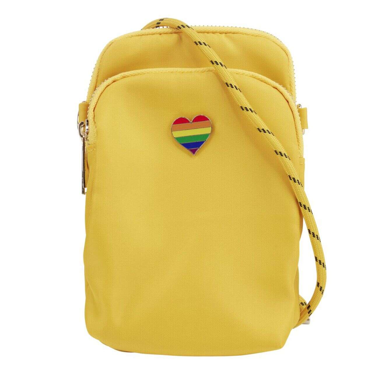 Sac avec fermeture lacet et bandoulière amovible 12x3,5xH19cm (2 modèles)