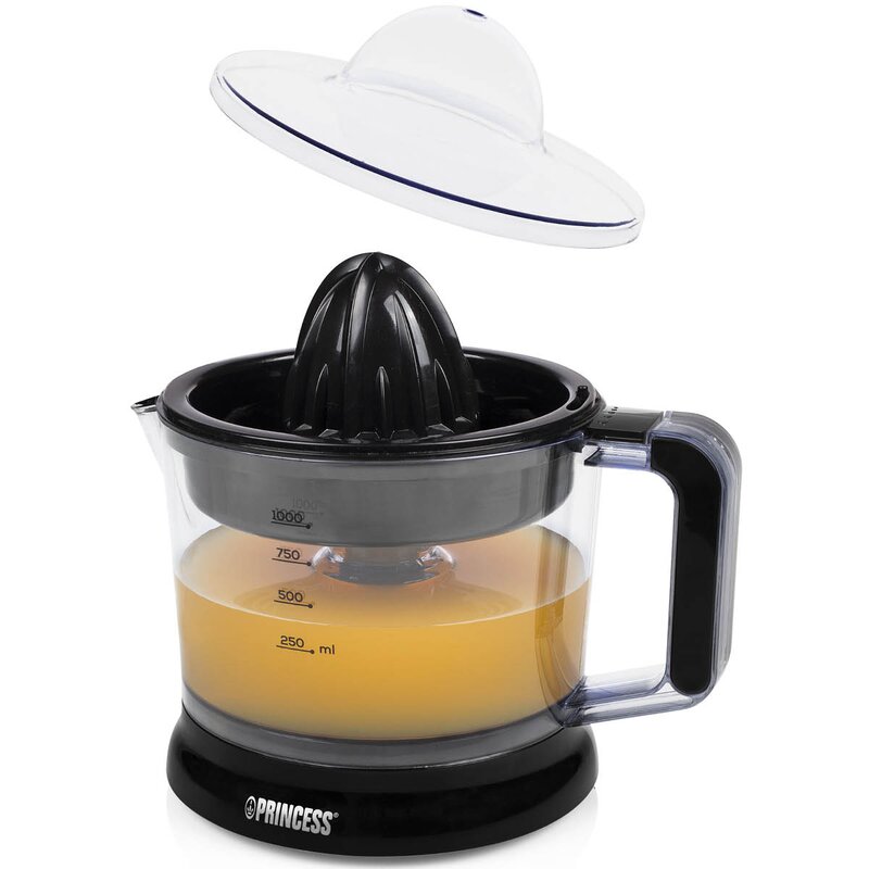 Juicepresser klassisk 10 cm 25W svart