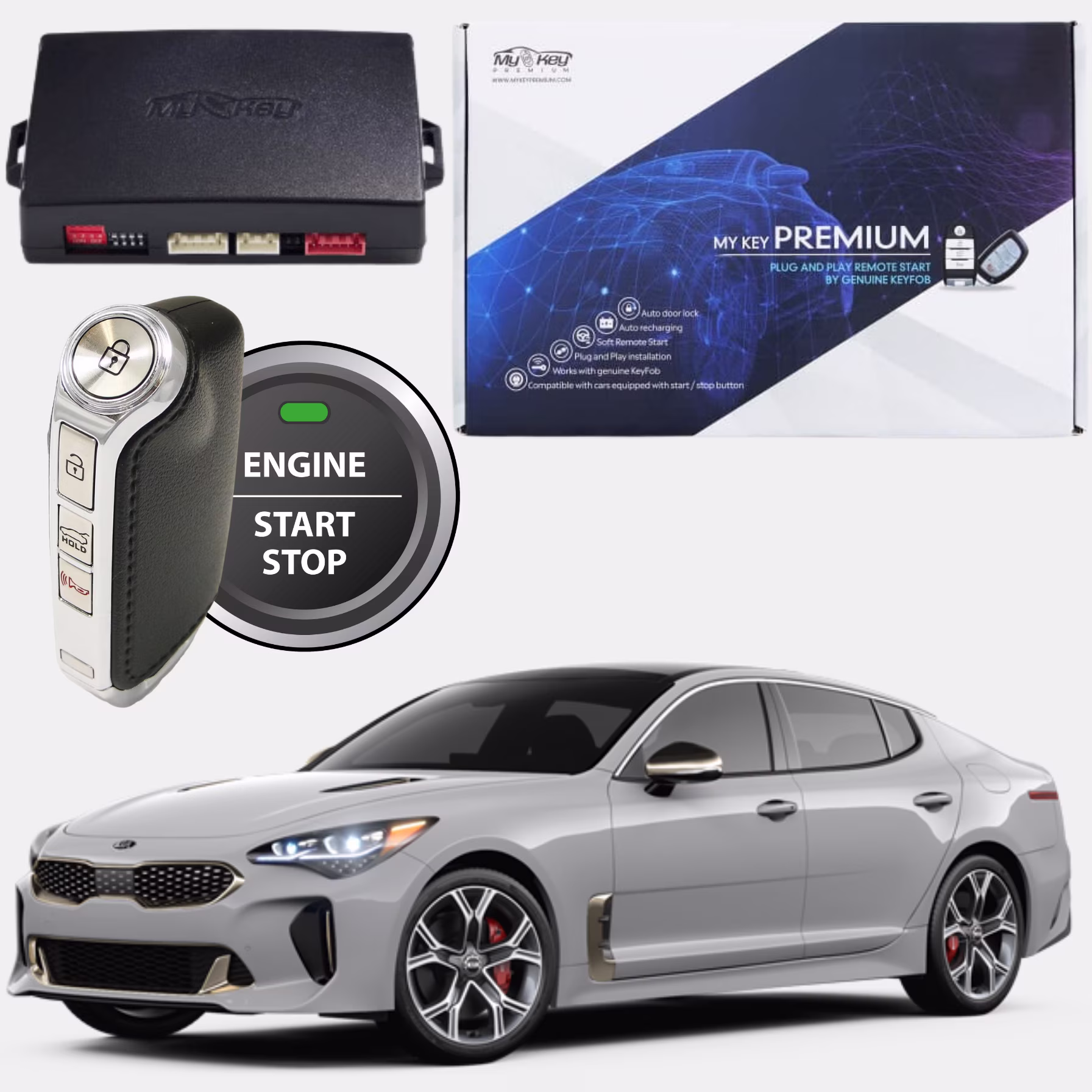 Premium KIA STINGER REMOTE STARTER(GT-2)