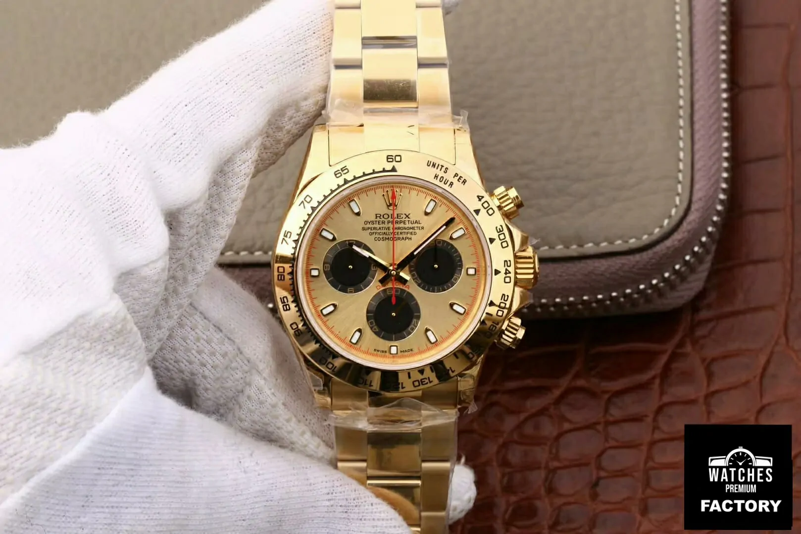 Rolex Daytona 116508 JH Factory Gold Case