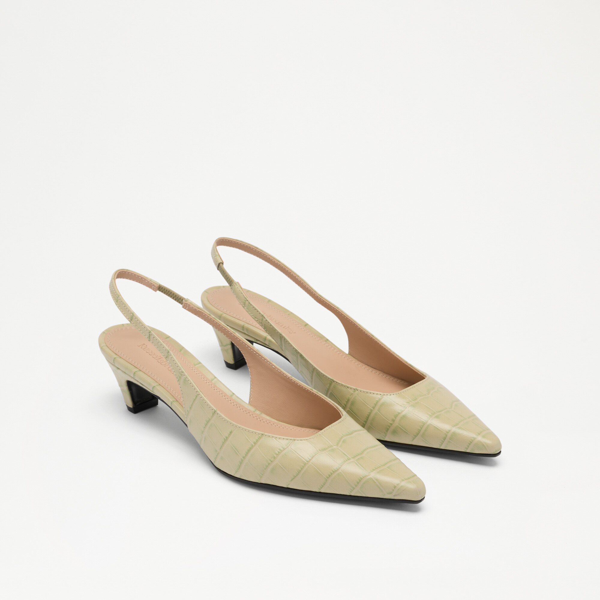 Stand Out Sling<br>Slingback Kitten Heel