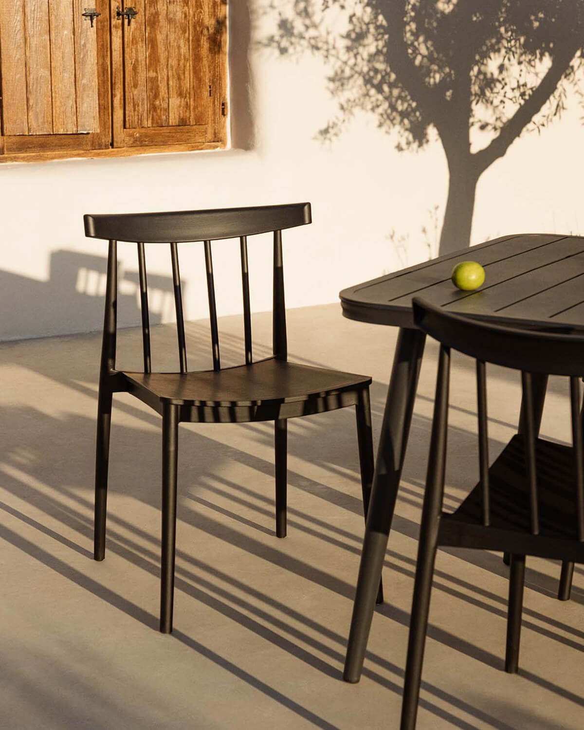 Sunty - Pack 4 Sillas de Exterior de Polipropileno Sunty