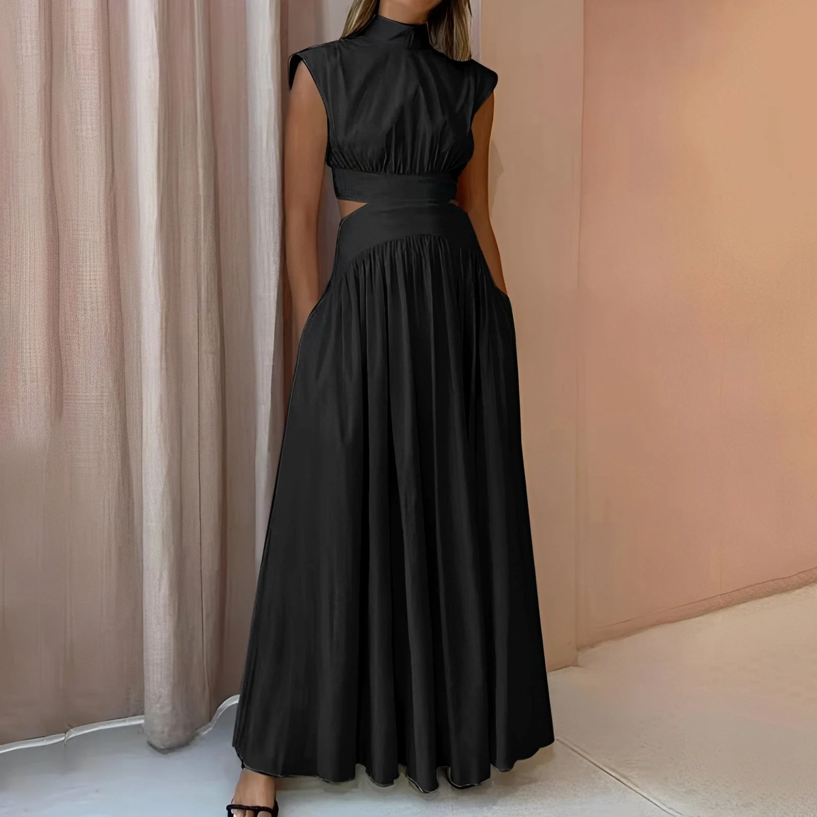 Isabella - Robe Sans Manches Élégante