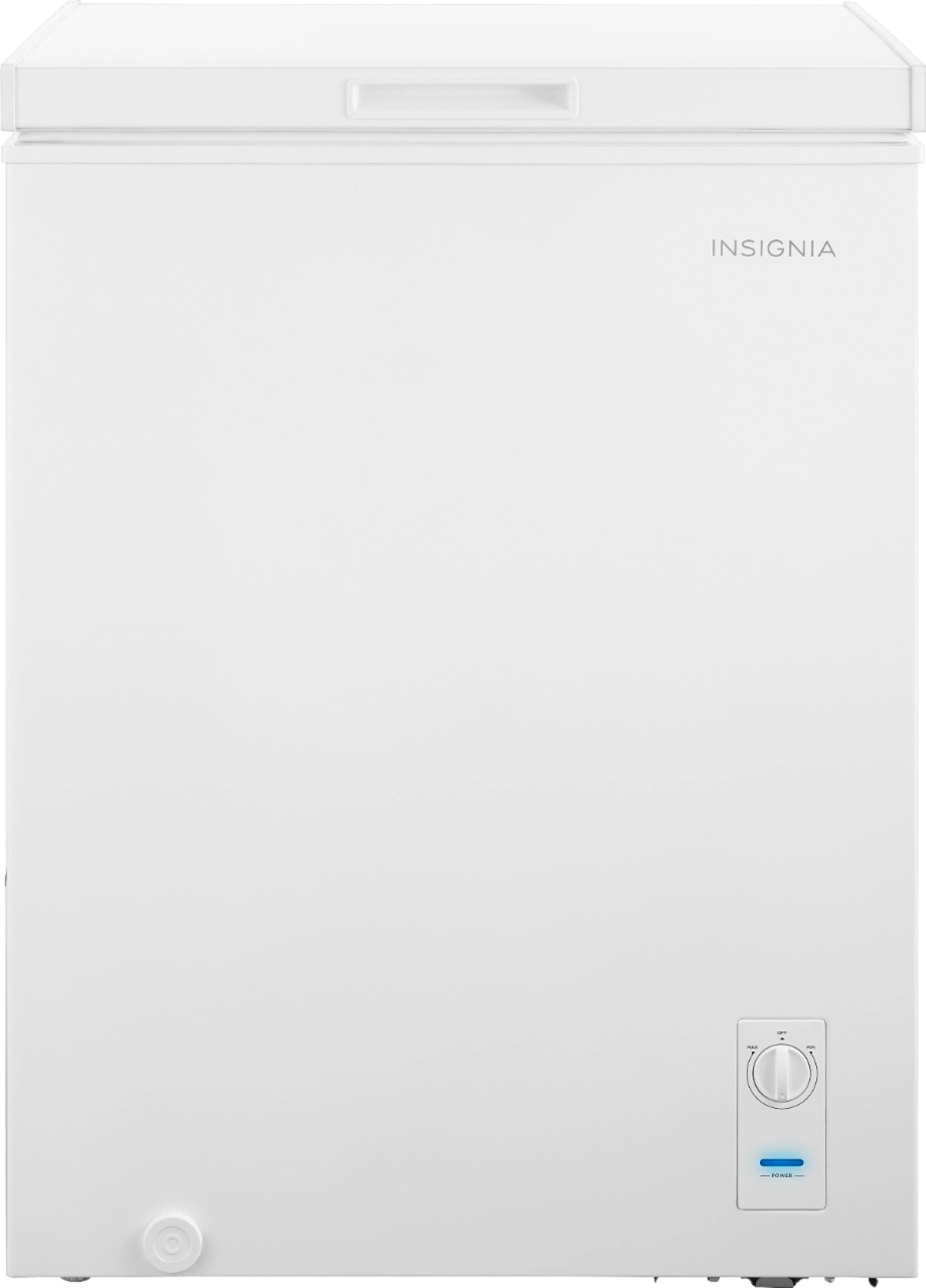 Insignia - 5.0 Cu. ft. Chest Freezer - White
