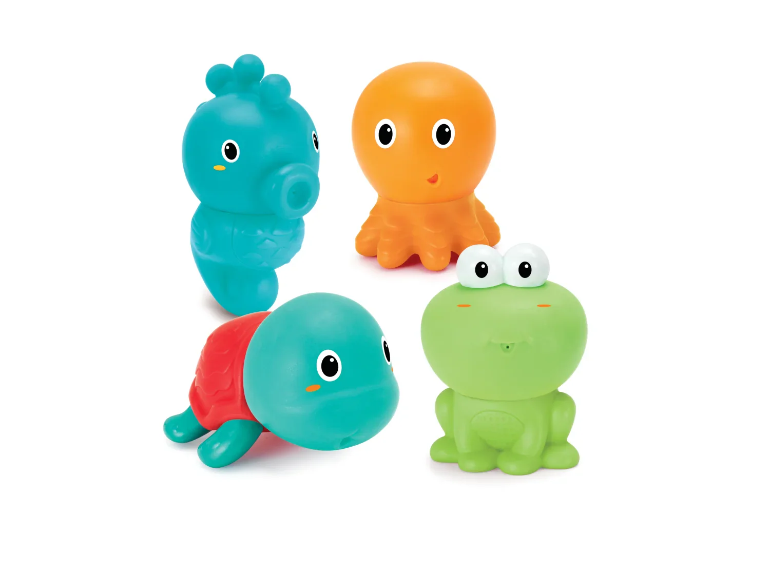 Infantino Lot de 4 arroseurs de bain