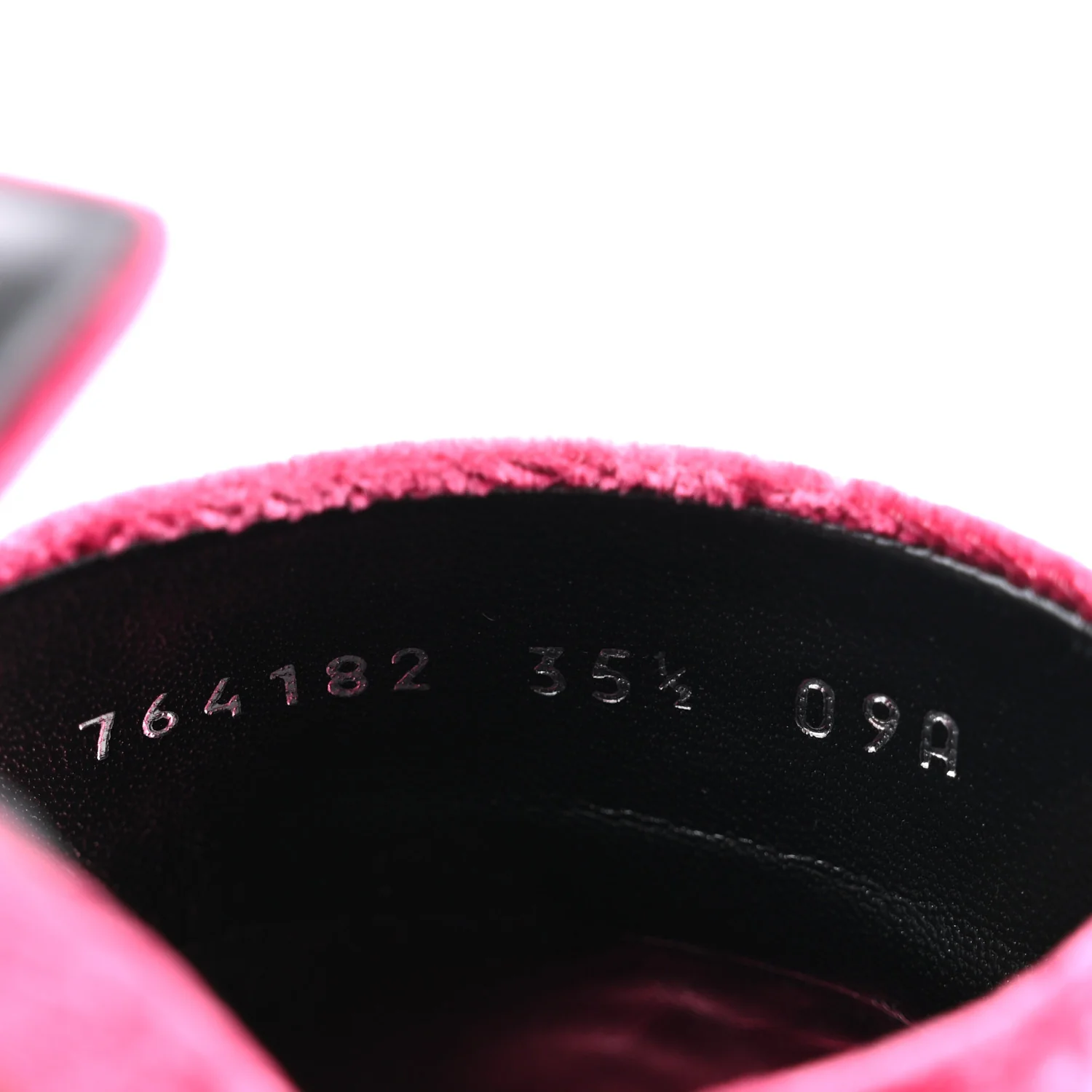 New Velvet Ashmir Regent Calfskin GG Monogram Square Toe Bow 45mm Slide Sandals 35.5 Red Grape