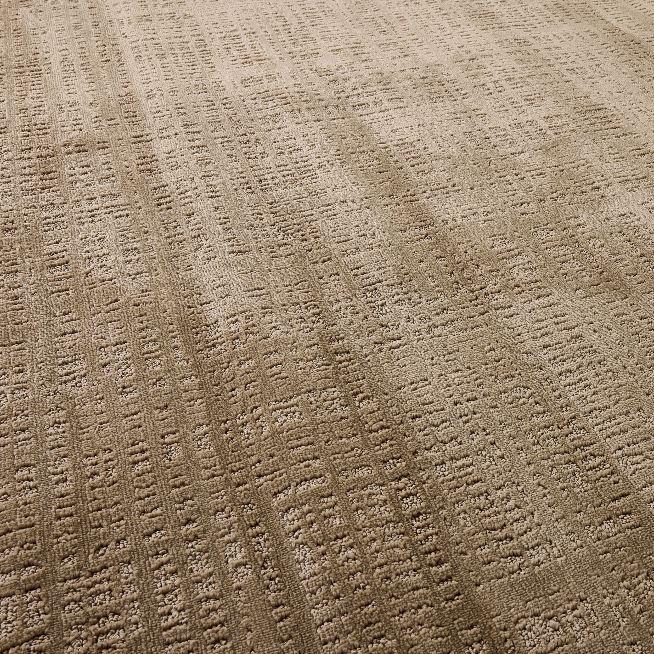 Crosshatch Handtufted Rug Caramel 160x240cm
