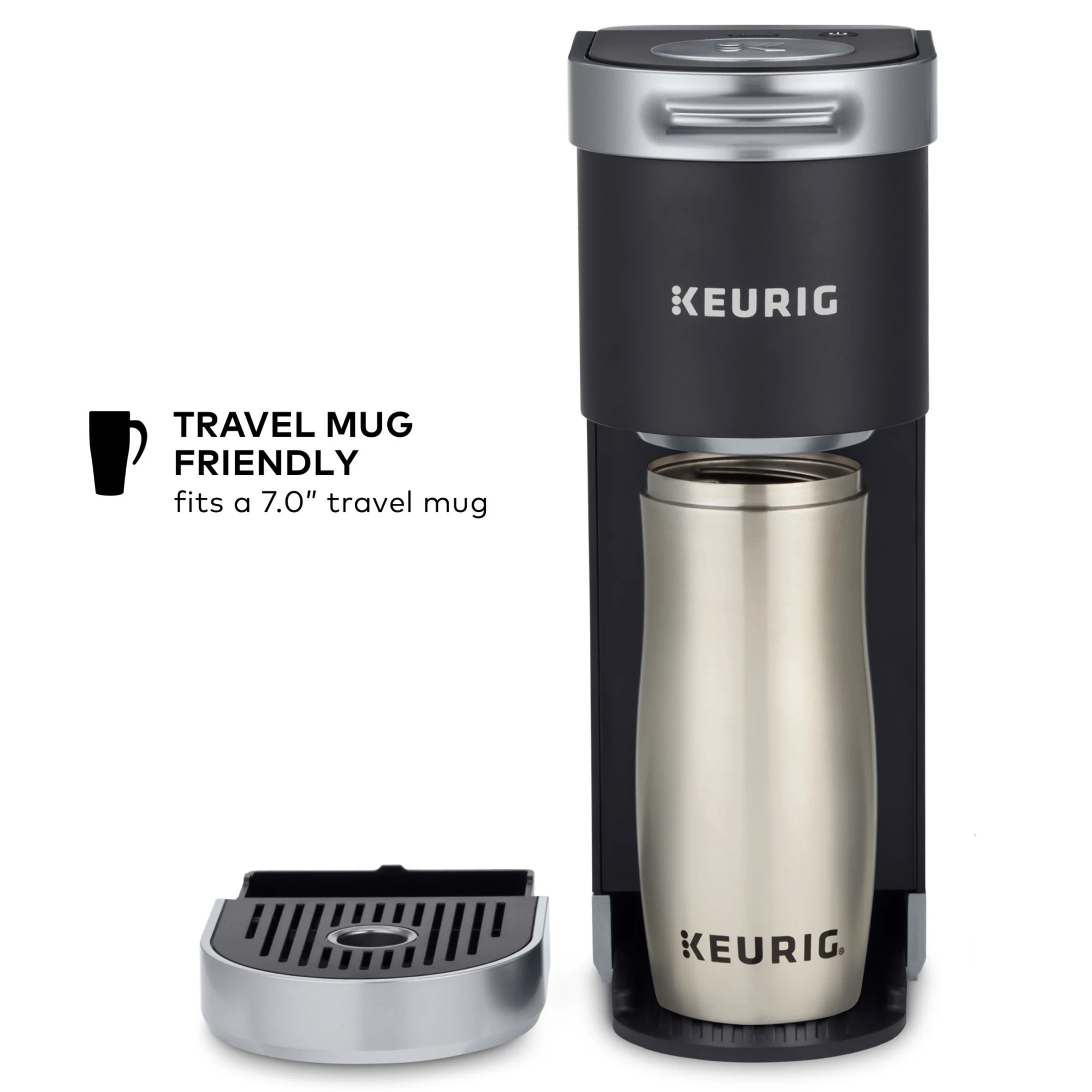 Keurig K - Mini Plus Single Serve K - Cup Pod Coffee Maker, Dusty Rosé
