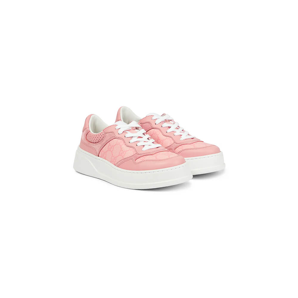 GUCCI Chunky B leather sneakers