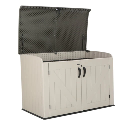 Lifetime Horizontal Storage Shed (75 cubic feet). 60170