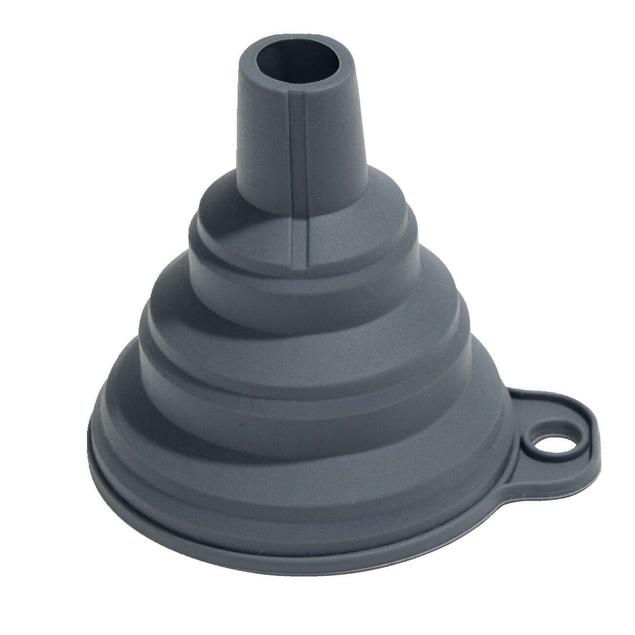 Entonnoir rétractable silicone gris