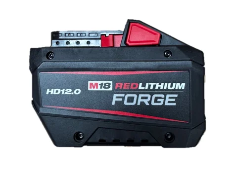 Milwaukee M18 REDLITHIUM FORGE HD12.0 High Output Battery Pack - 18V Lithium - Ion Power Tool Battery - Model 48 - 11 - 1813