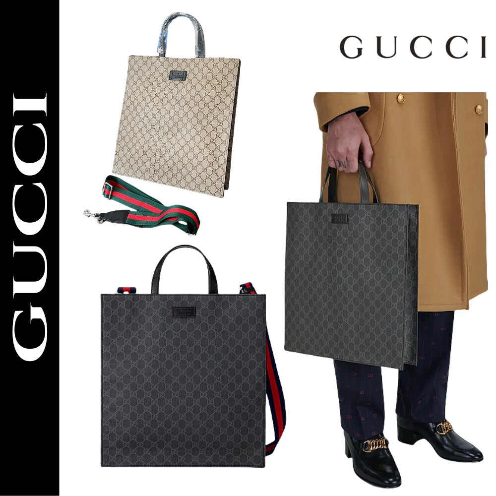GUCCI【グッチ】GGスプリーム トートバッグ-選べる4色