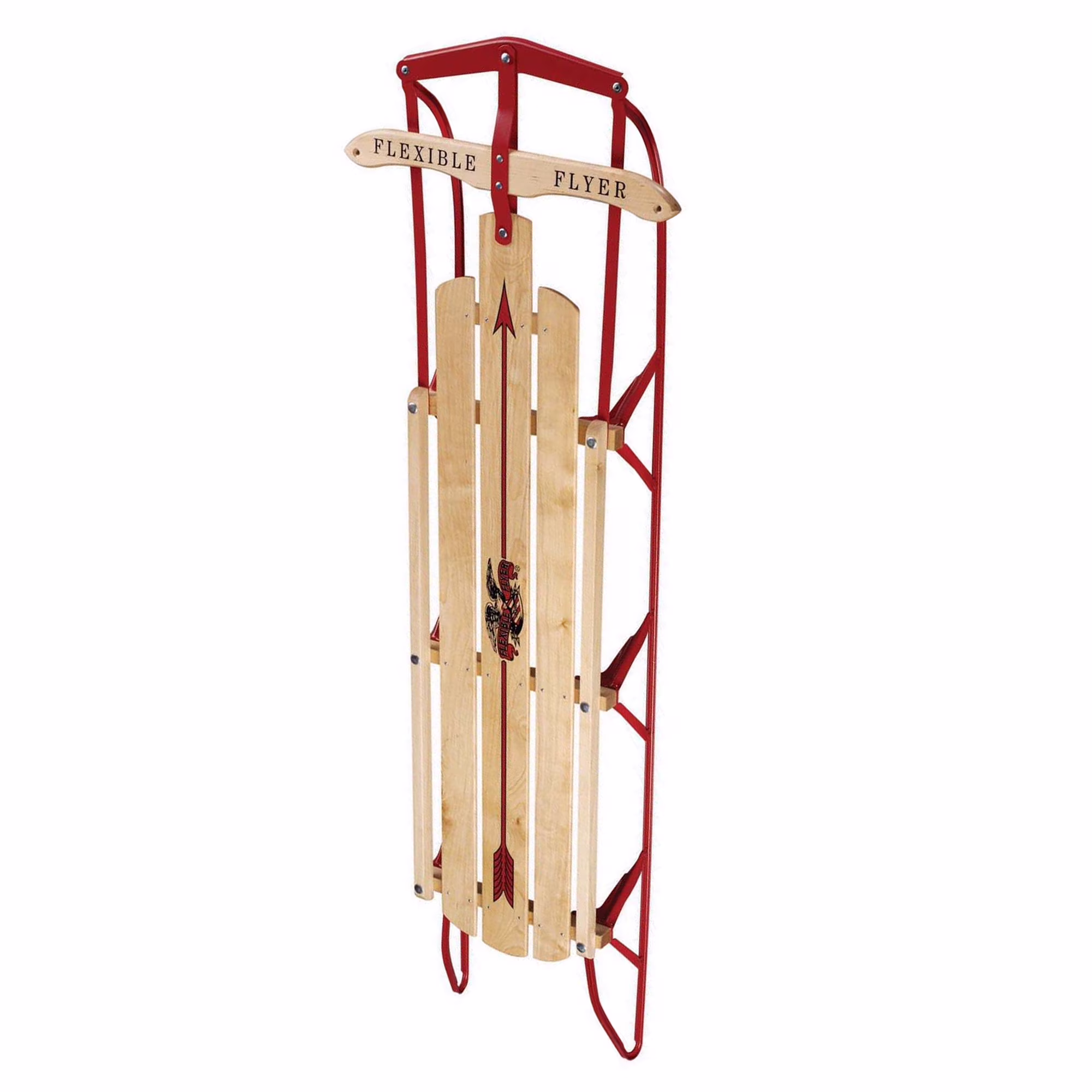 1048 Metal Runner Steel Wood Snow Slider Sled, 48 inch(48") - Image 3