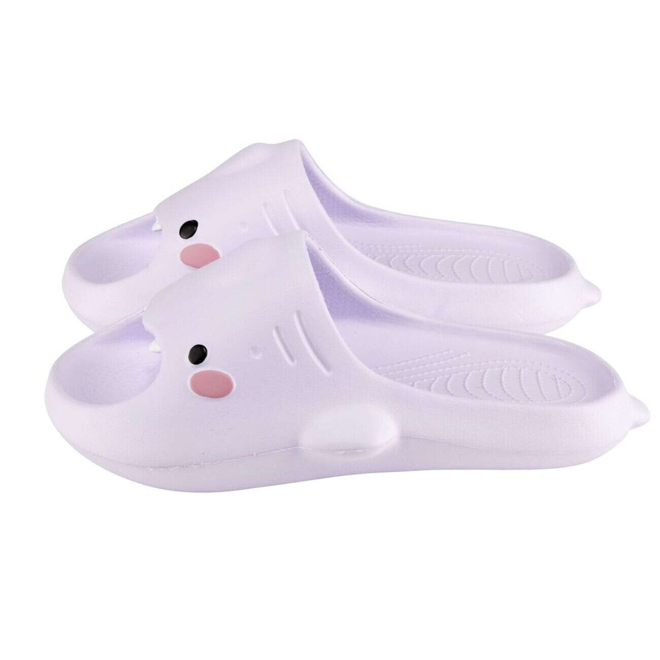 Claquettes raie manta violet 36/37