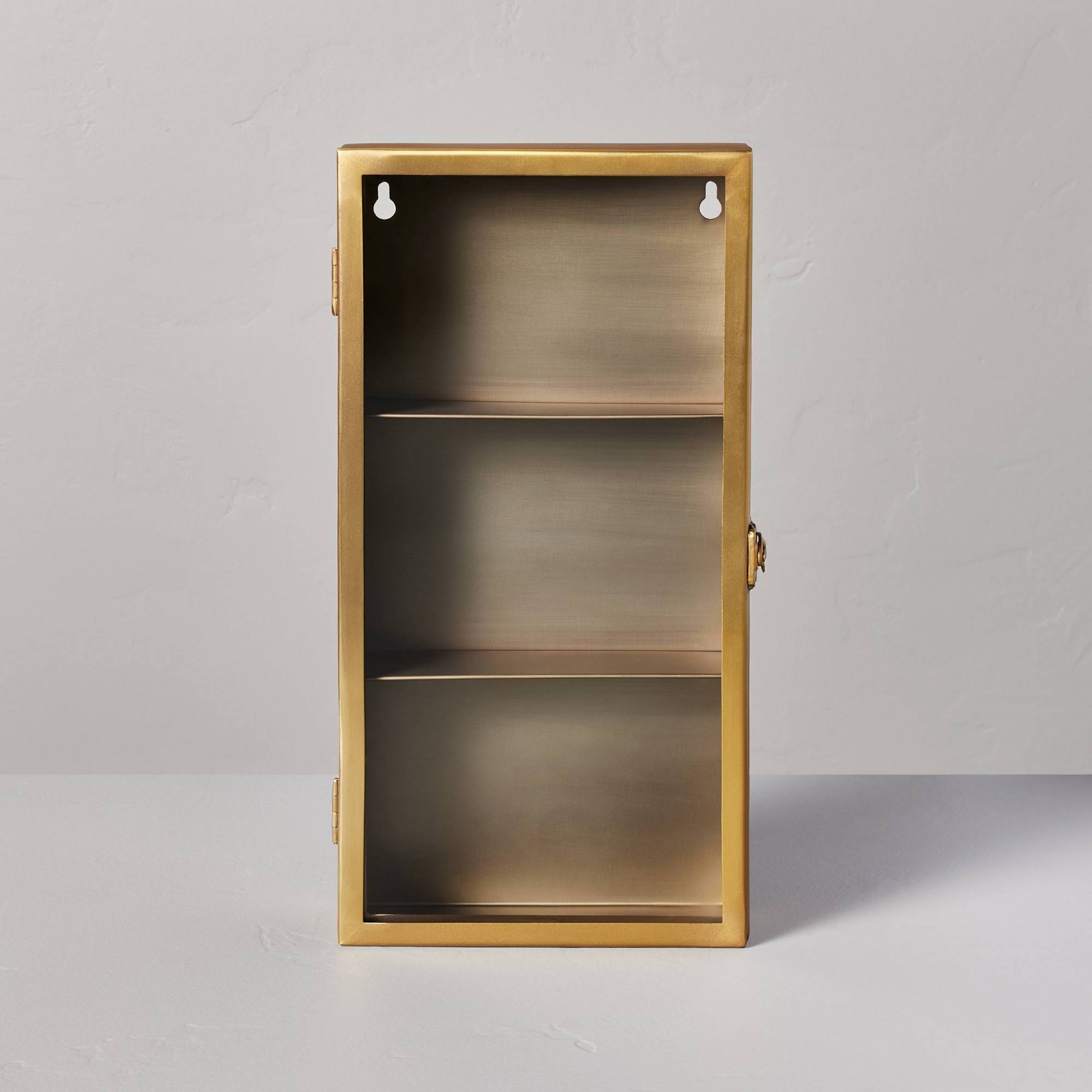 Hearth & Hand with Magnolia Decorative Brass Display Case | Target