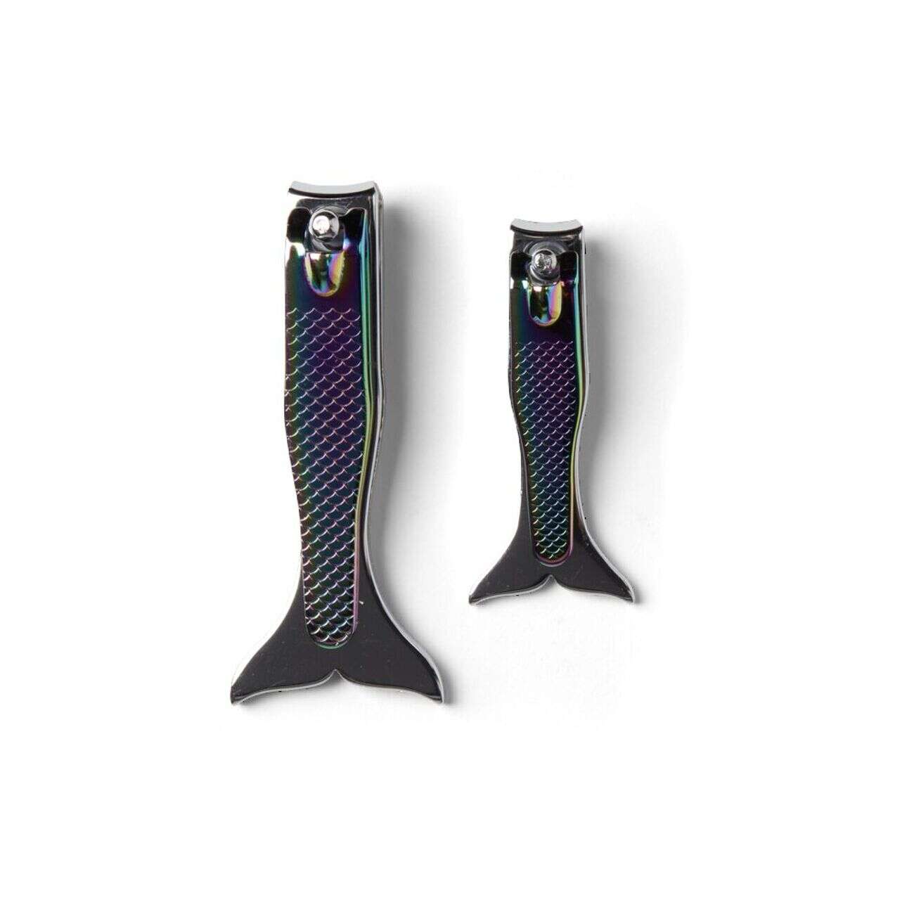Lot de 2 coupe-ongles pieds et mains design sirène