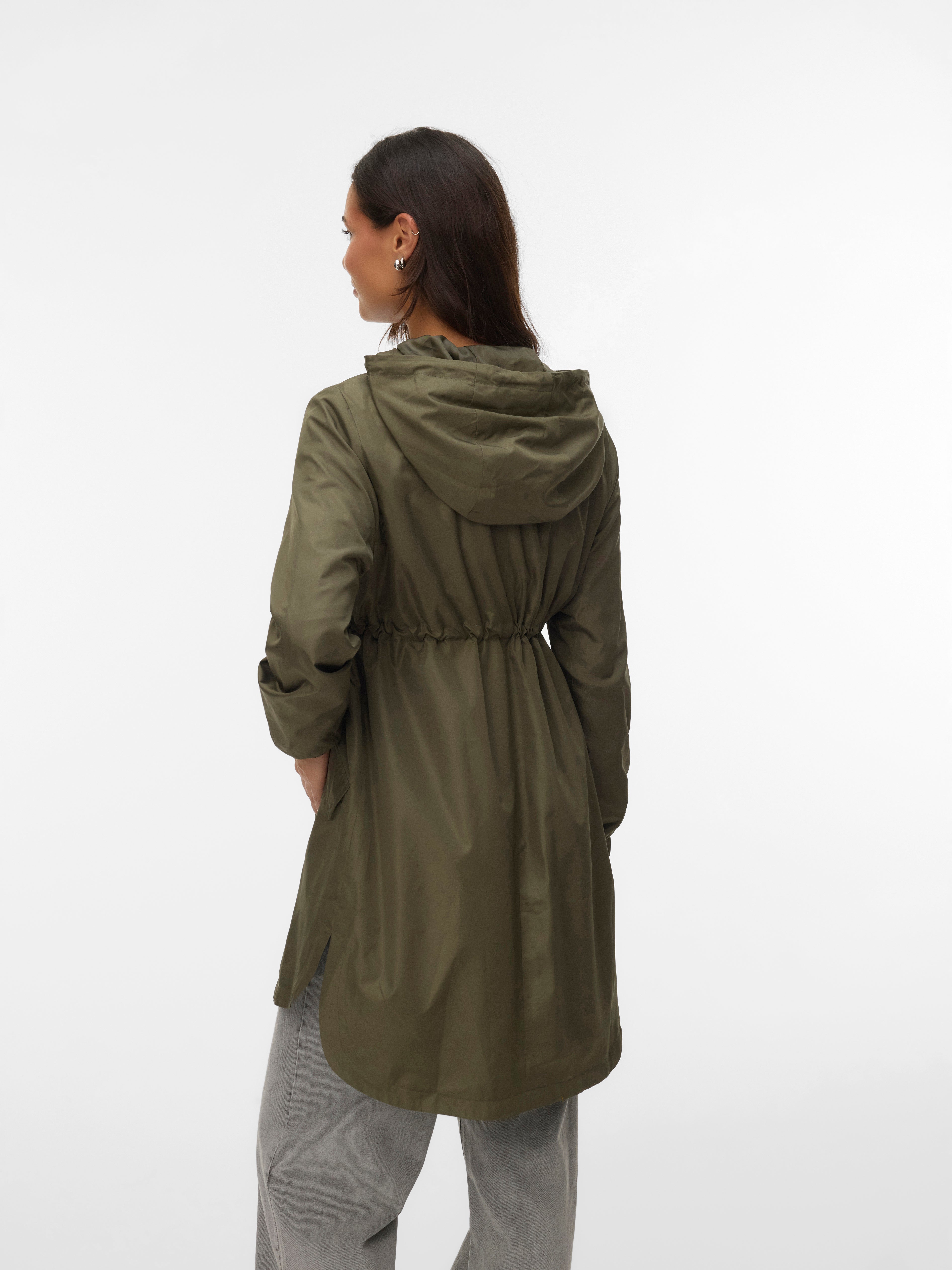 VERO MODA® High stand-up collar Elasticated cuffs Coat