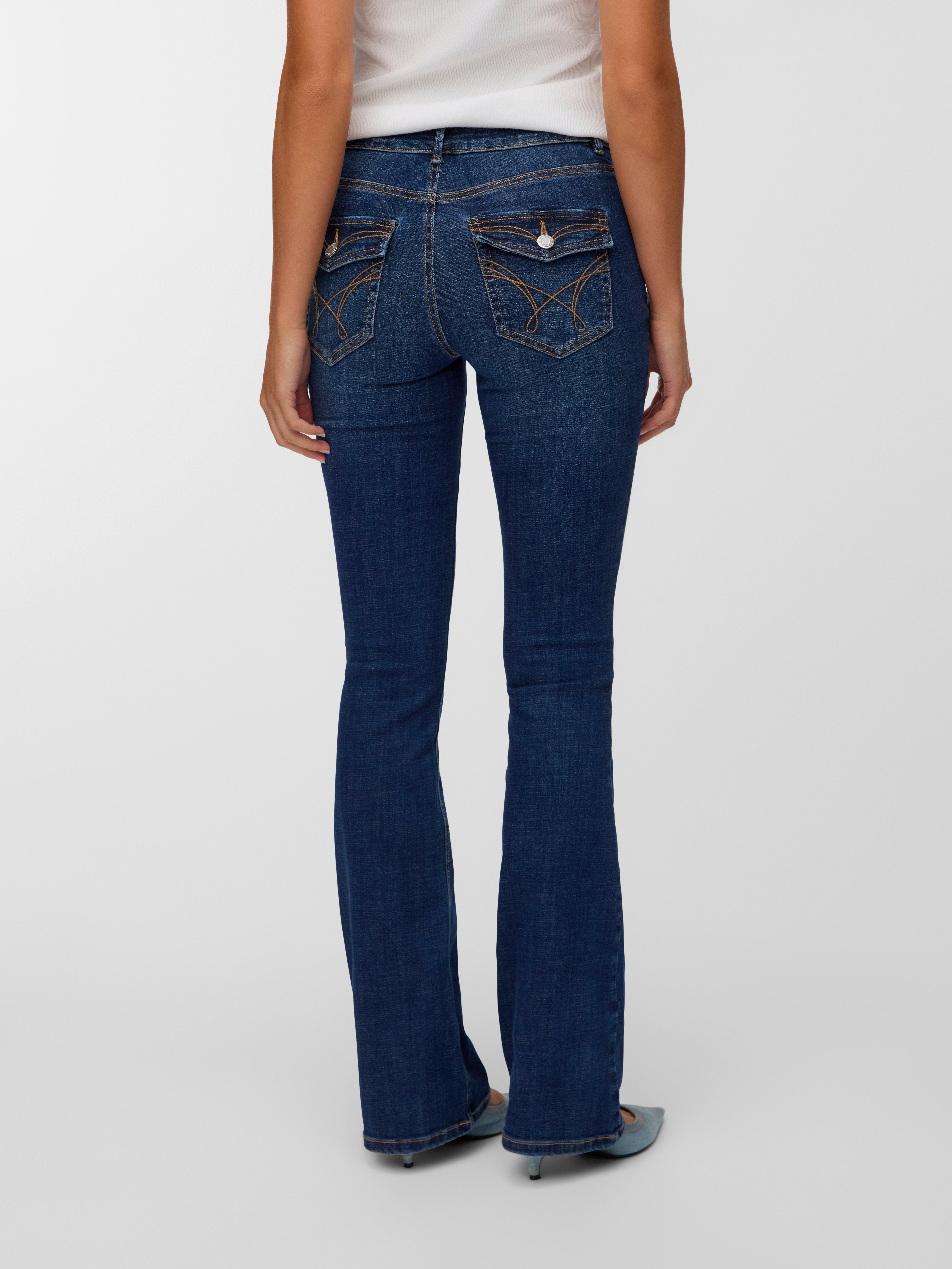 VERO MODA® VMCAMILLE Low rise Flared Fit Jeans