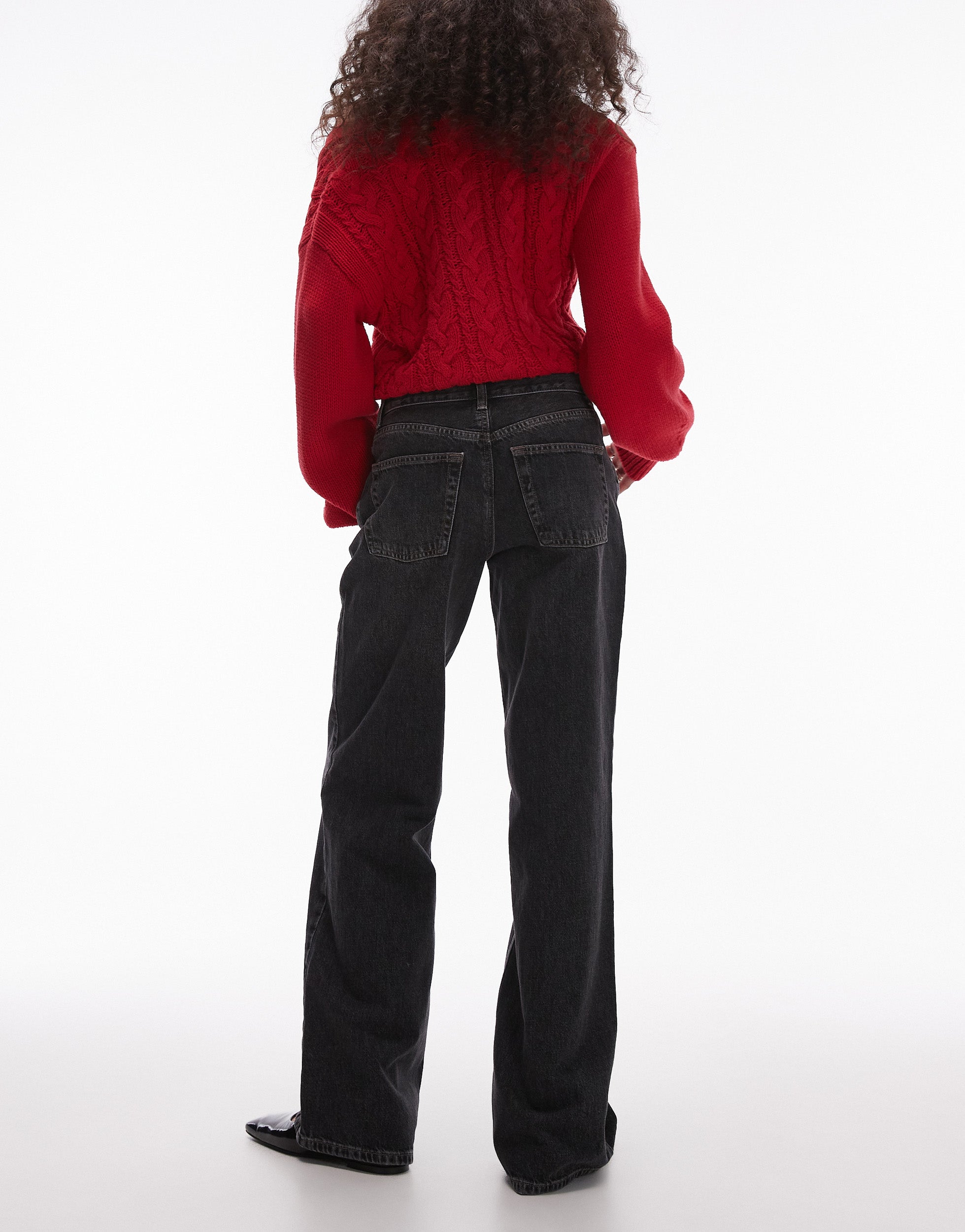 VERO MODA® TOPSHOP Low waist Wide Leg Fit Jeans
