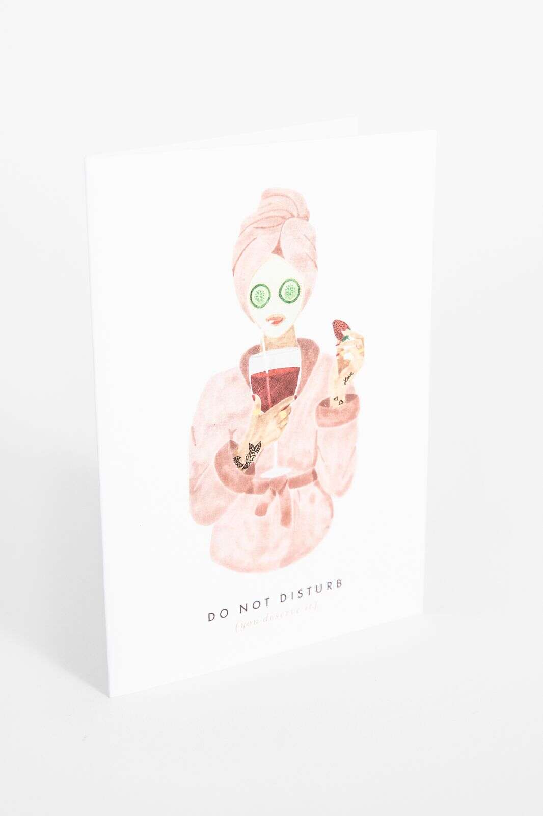 Claire Lena Company Do not disturb wenskaart