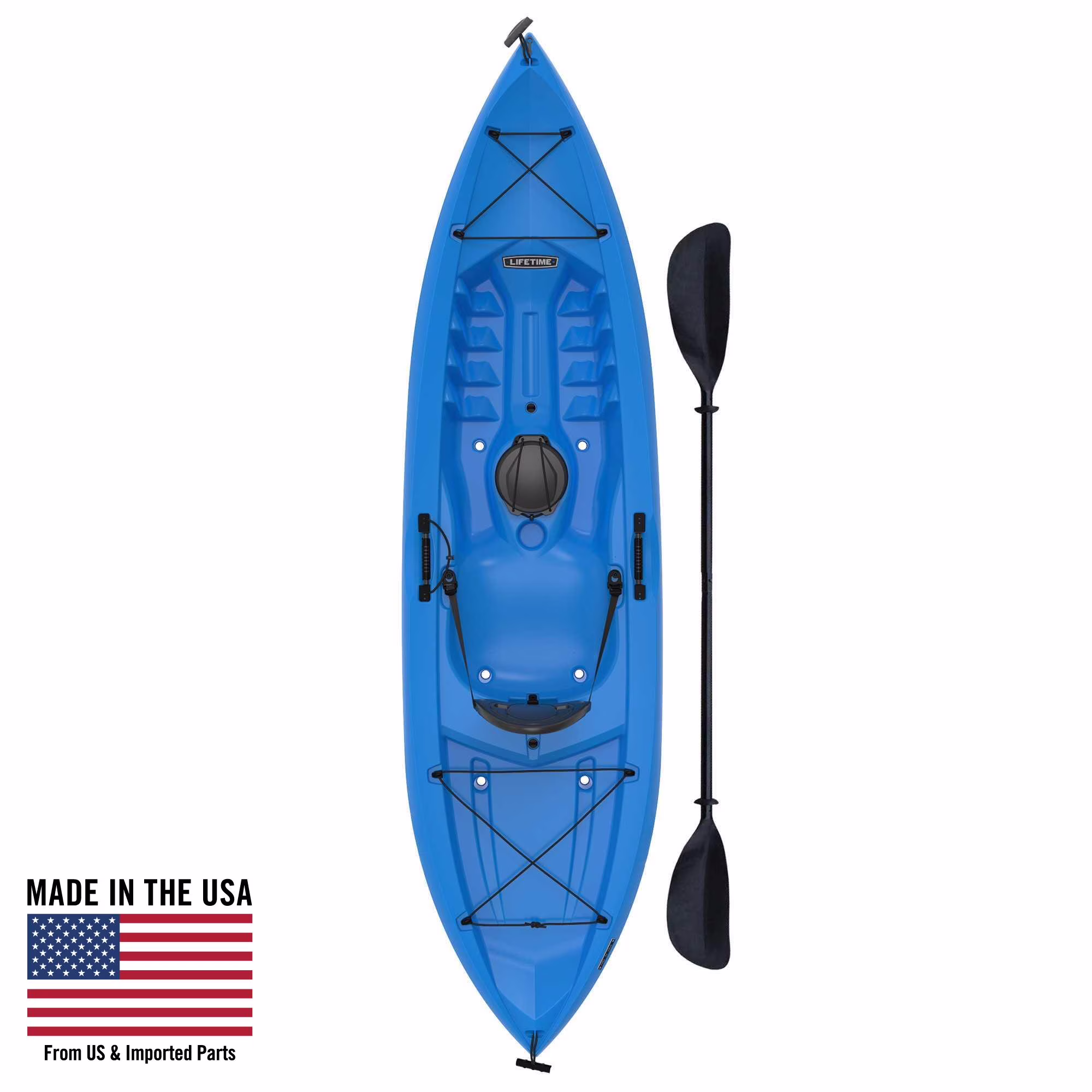 Lifetime Tamarack 10 Ft. Sit - on - Top Kayak, Fire Red (90486)
