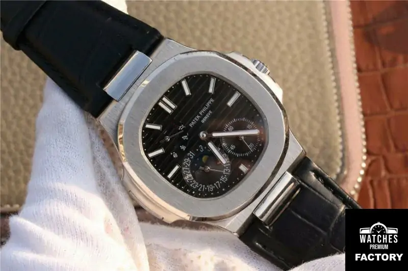 Patek Philippe Nautilus Moonphase 5712G-001 Black Dial