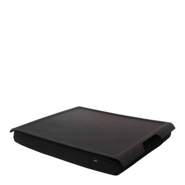 Laptray knebrett anti-slip 46x38 cm svart