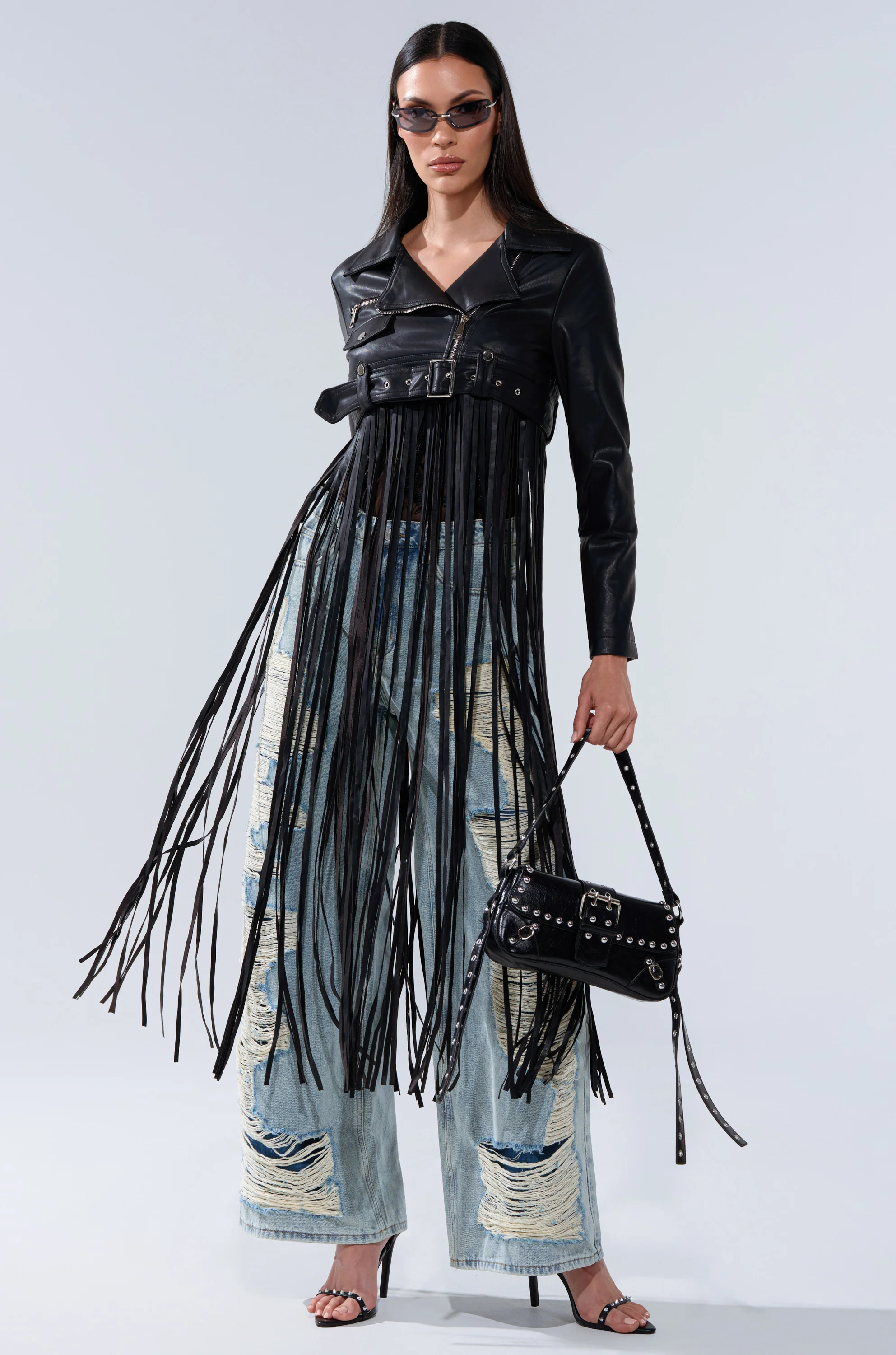 SWING MY WAY FRINGE MOTO - Akira Store