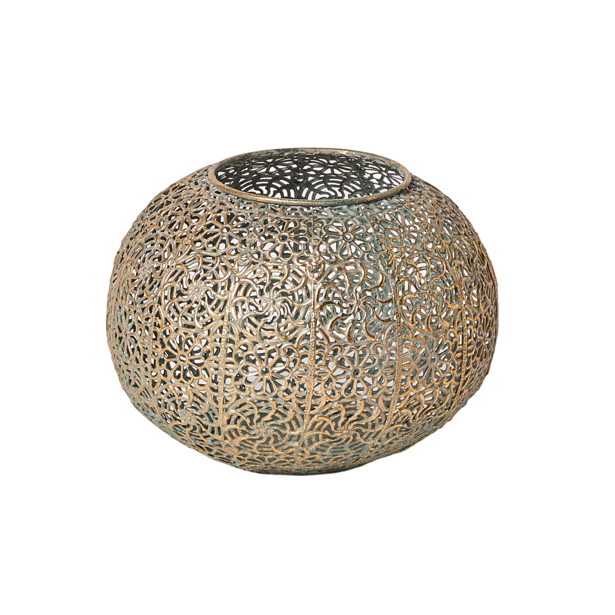 Liya Metal Lantern 20x20x14cm