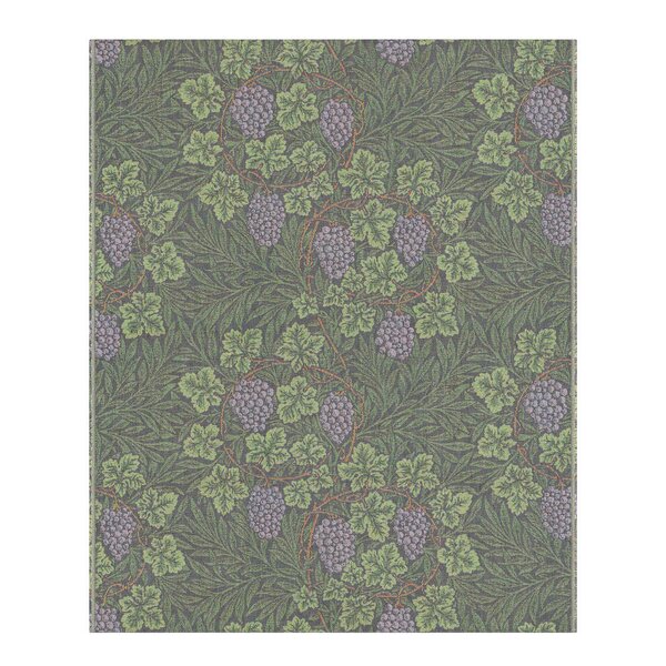 William Morris Vine pledd 140x170 cm grønn