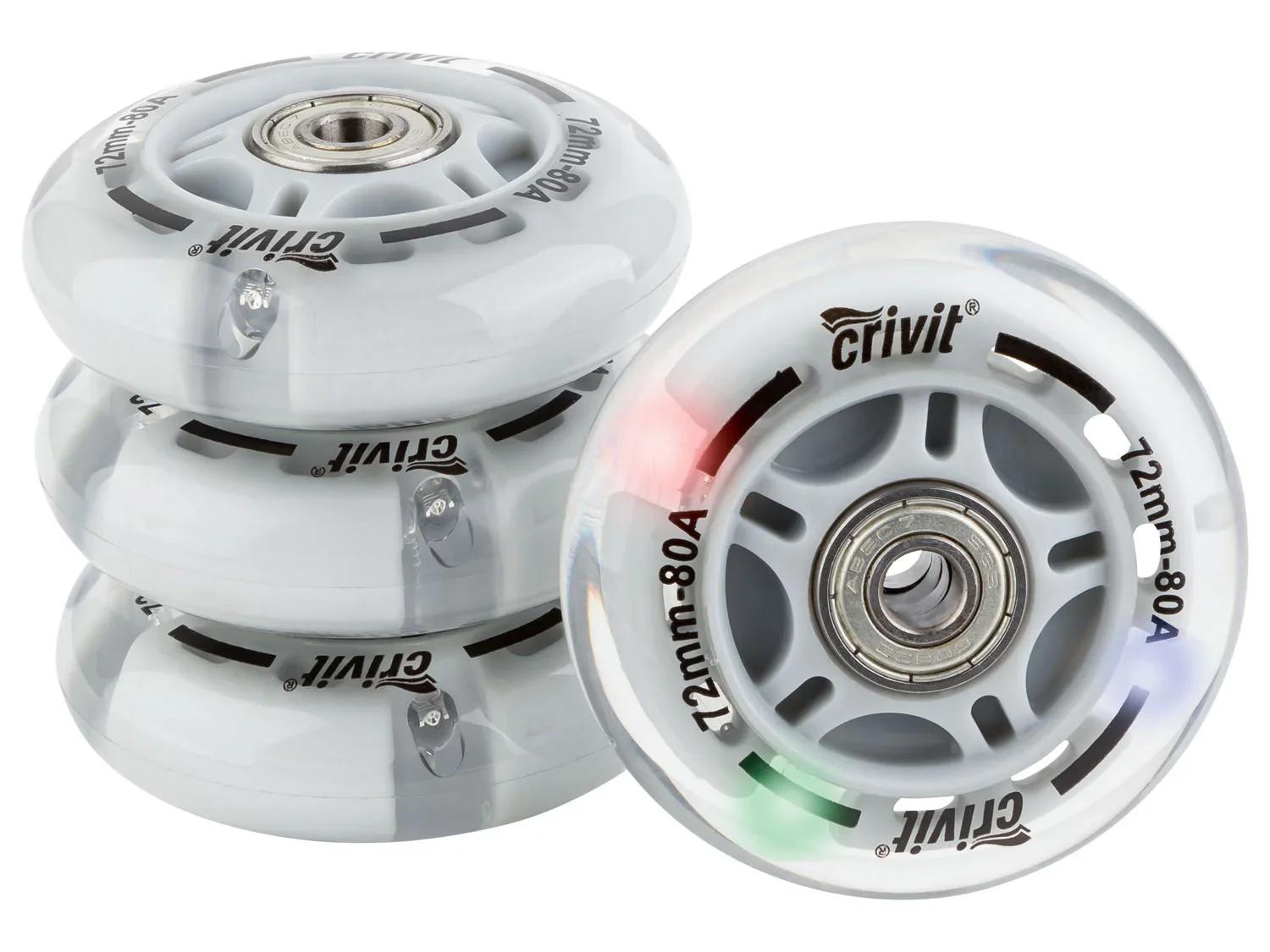 CRIVIT Set de roues pour patins
