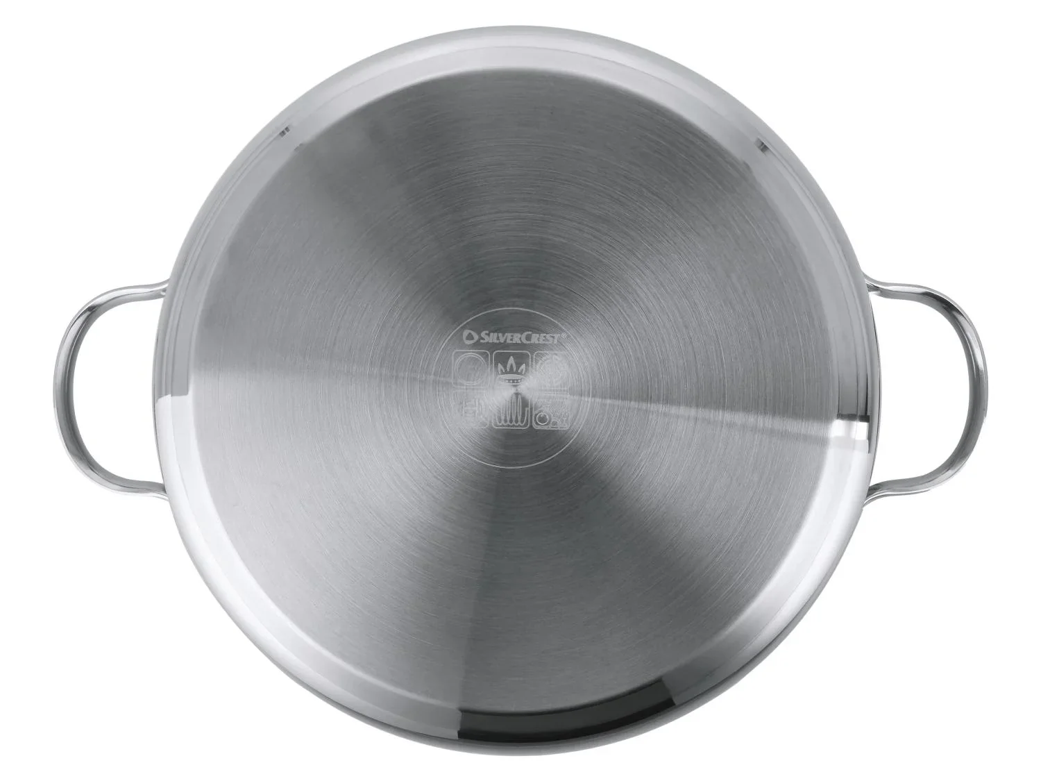SILVERCREST Casserole en acier inoxydable,  28 cm