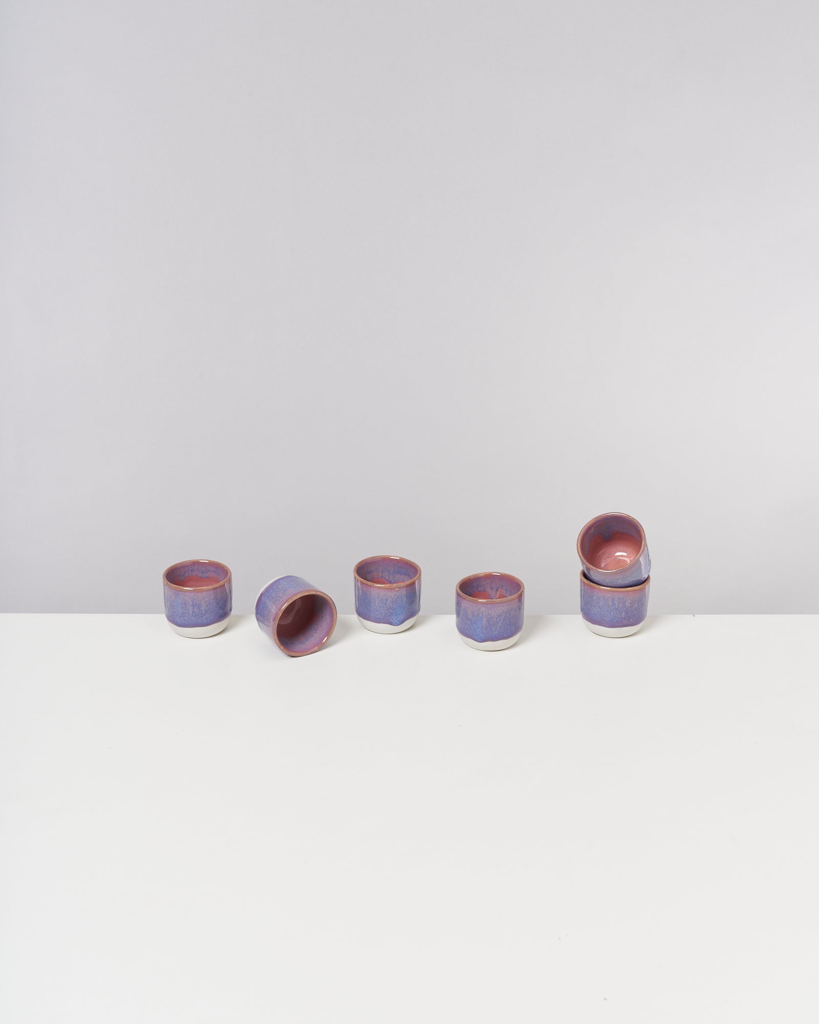 COIMBRA - ESPRESSO CUP PURPLE SET OF 6
